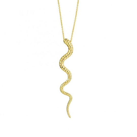 Amazonian Serpent Pendant in 925 Sterling Silver